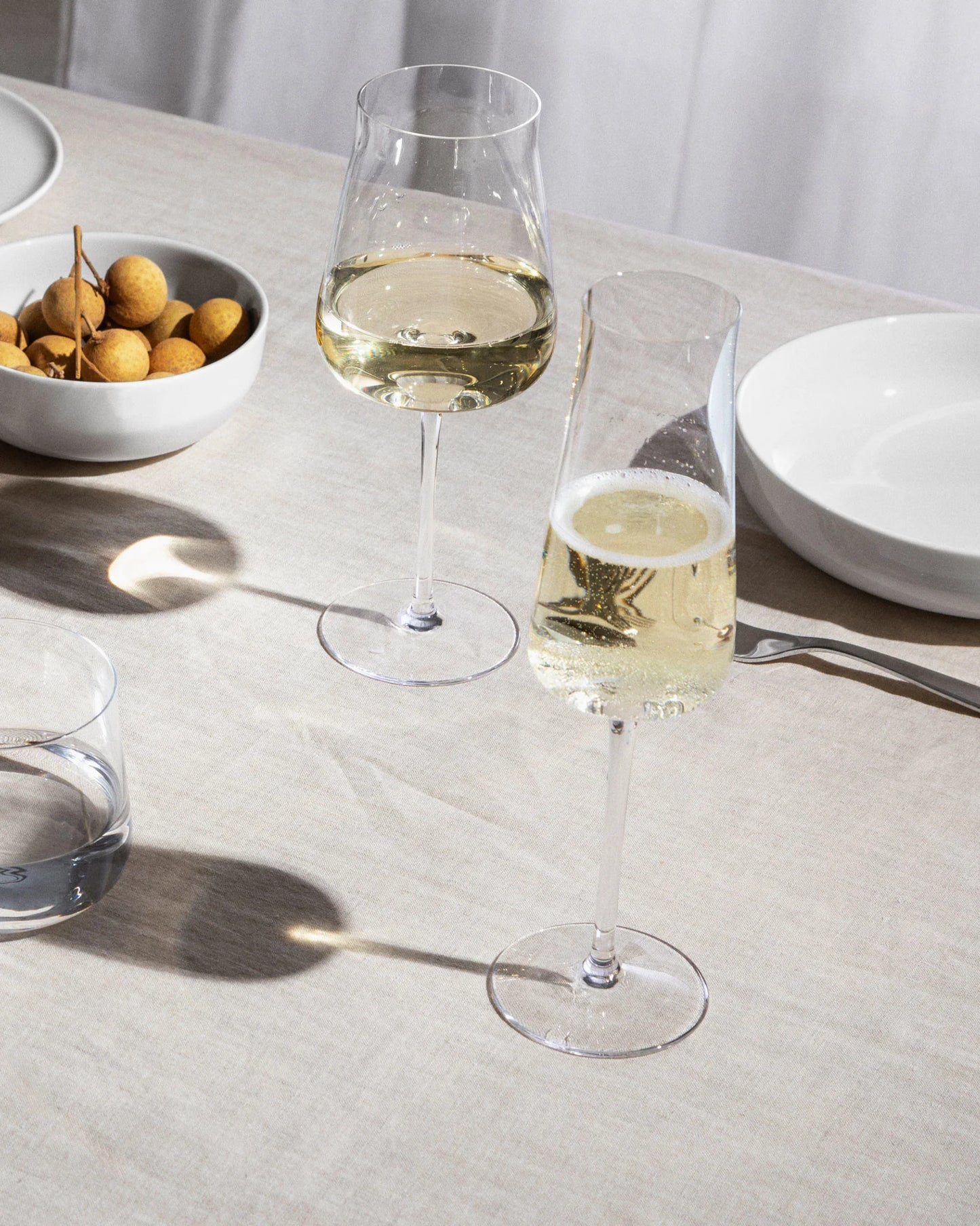 Eugenia - Champagne Flute Glass Set