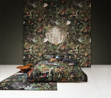Load image into Gallery viewer, Menagerie of Extinct Animals Duvet Cover Set Raven