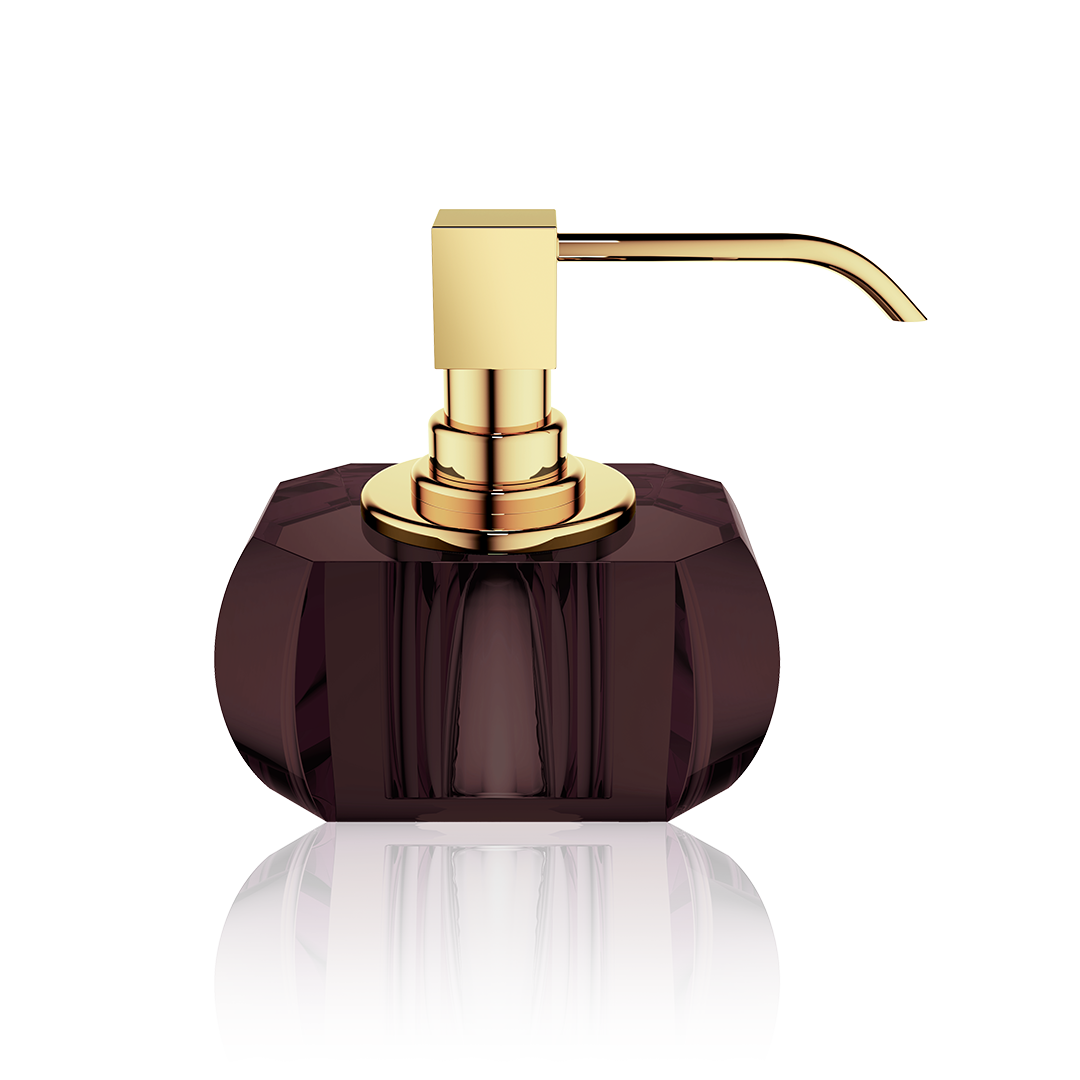 Soap dispenser Kristall Gold