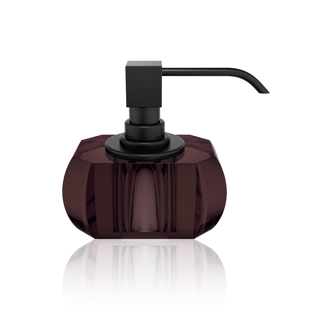 Soap dispenser Kristall Black