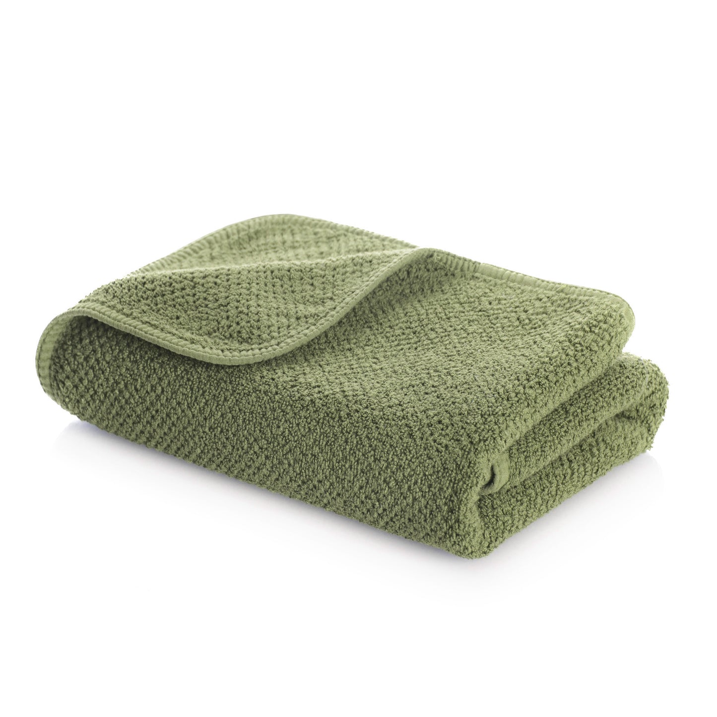 Bee Waffle Towels - jade