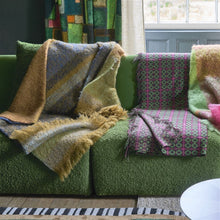 Carregar imagem no visualizador da galeria, Mikome Indigo Mohair Throw