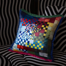 Load image into Gallery viewer, Color Games Mosaique Cushion