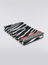 Carregar imagem no visualizador da galeria, Cleopatra plaid blanket in animalier wool (throw)