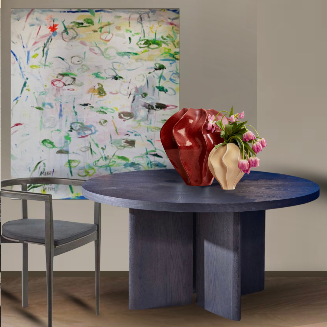 The San José Round dinig table