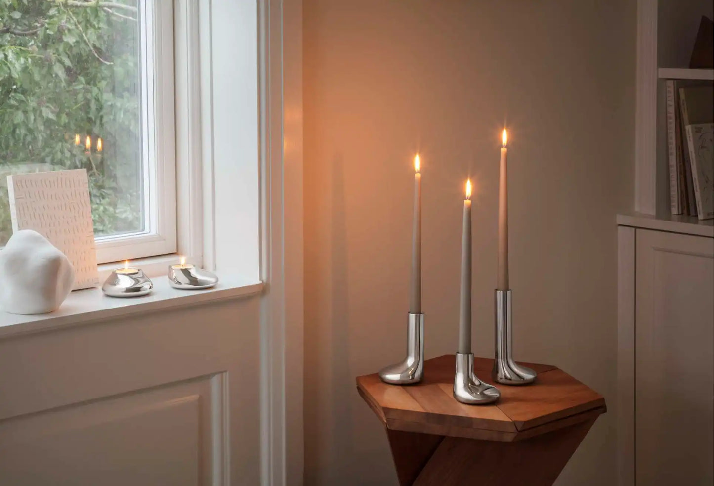 Mellow Candlestick holder set 3 pcs