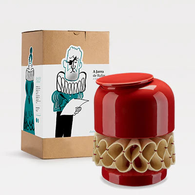 A Gola de Rufos - Red Bonbon Container