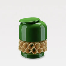Carregar imagem no visualizador da galeria, A Gola de Rufos - Green Bonbon Container