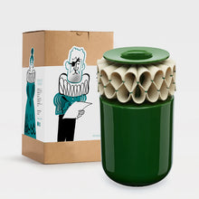 Carregar imagem no visualizador da galeria, A Gola de Rufos -  Large Green Vase
