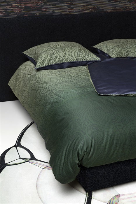 Dodo Pavone Fitted Sheet Blue