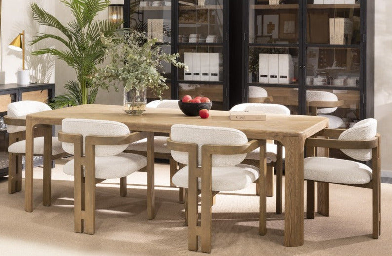Budapest Dining Table - Natural Oak