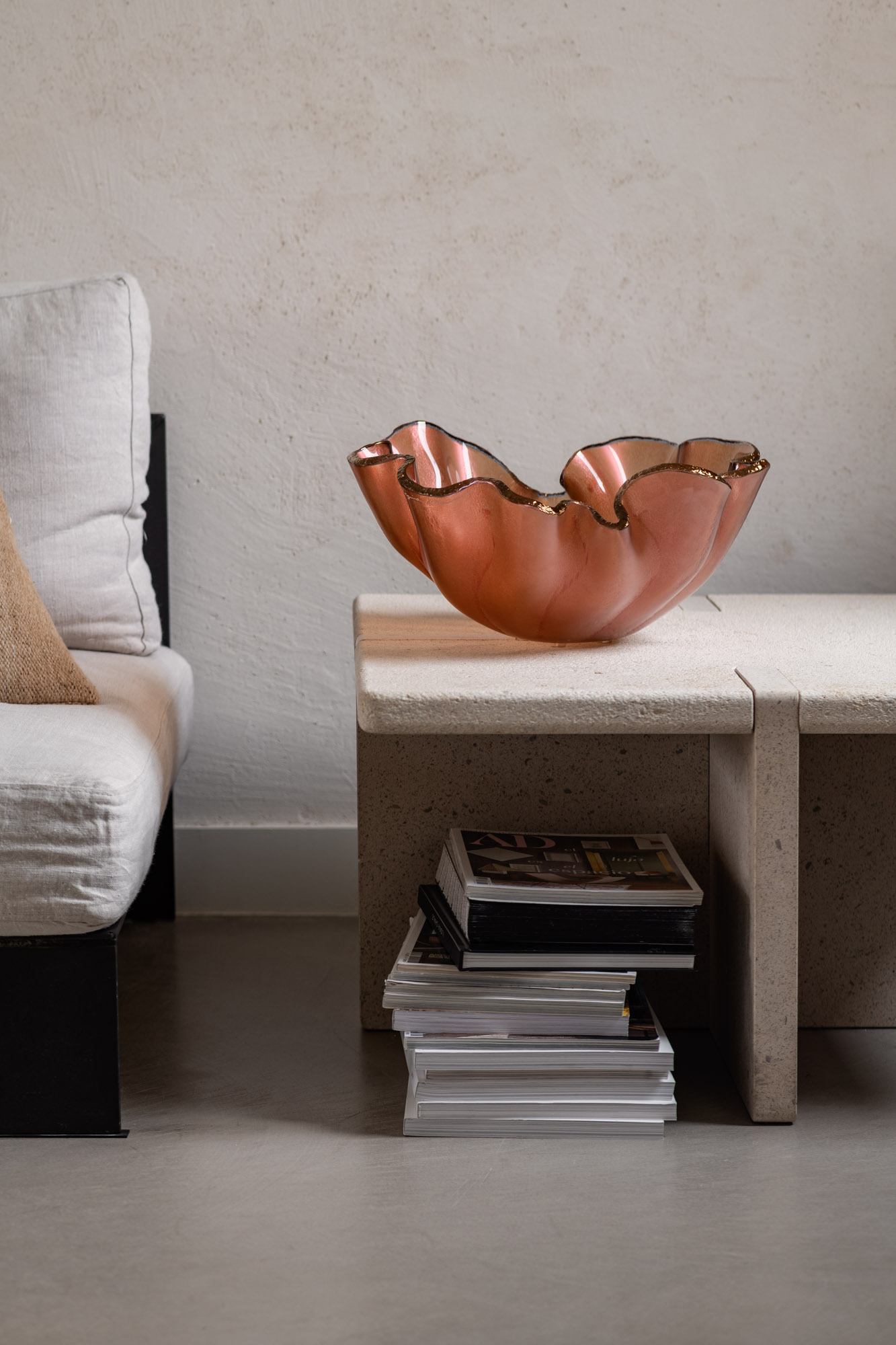 Lirio bowl rouge