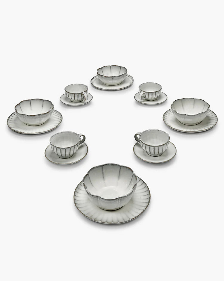 White Inku Dinnerware (SET OF 16)