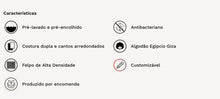 Carregar imagem no visualizador da galeria, PORTOBELLO CUSTOMISABLE TOWEL I