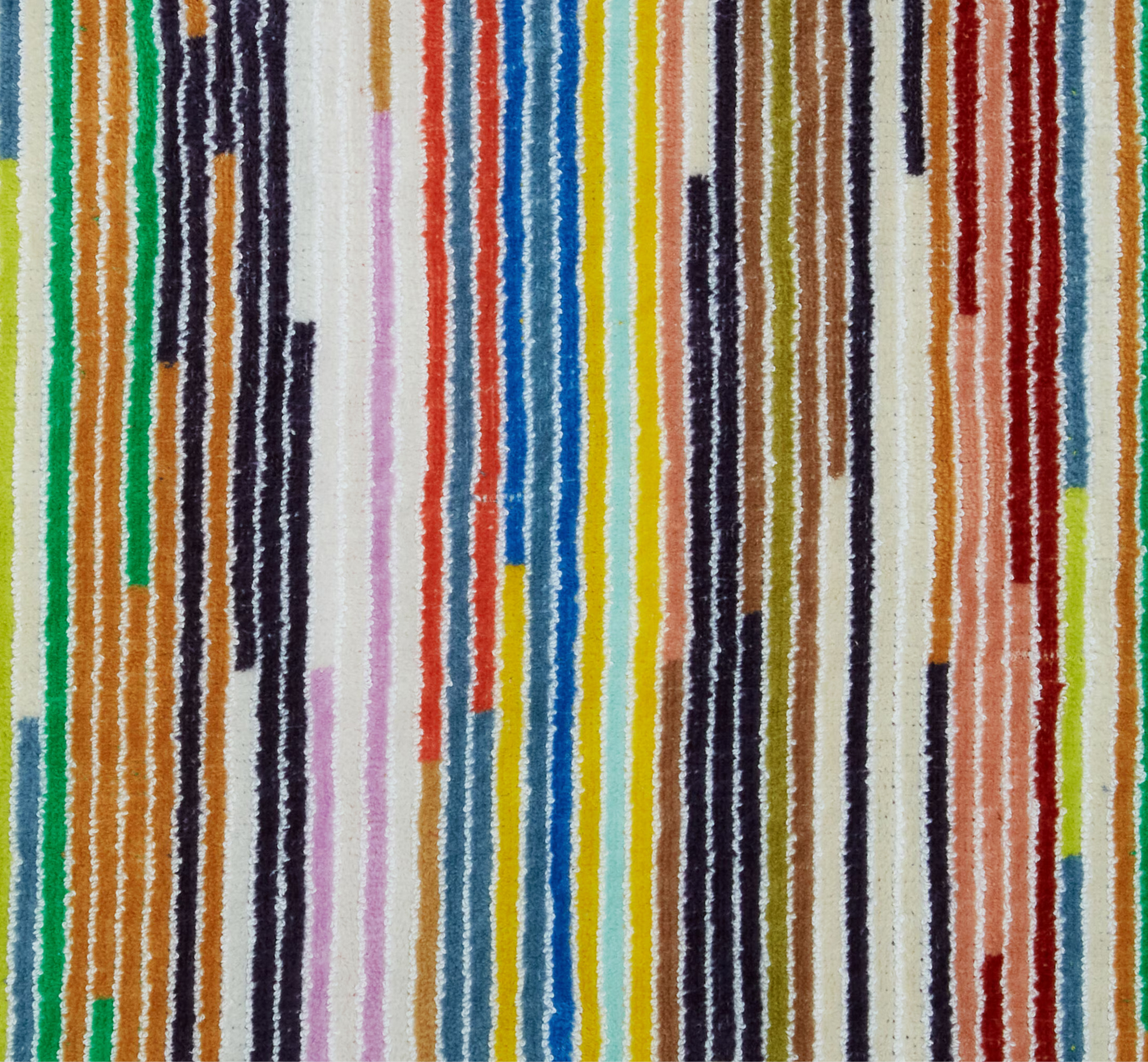 Melody bathrobe with vertical stripes