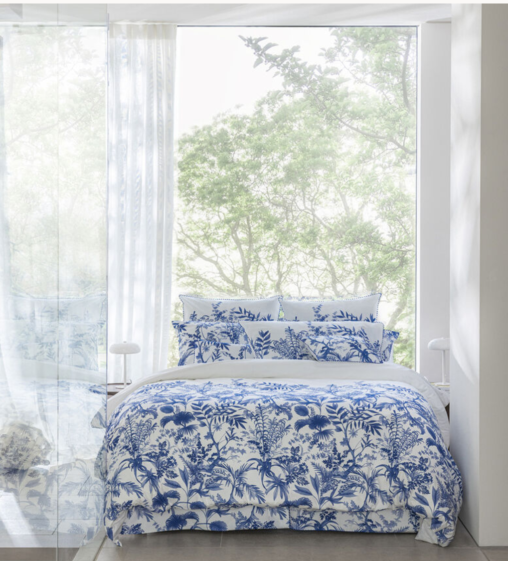 Jardin d' Eden Set (1 Duvet Cover + 2 pillows 50x75 + Nuances - fitted sheets )