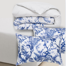 Carregar imagem no visualizador da galeria, Jardin d' Eden Set (1 Duvet Cover + 2 pillows 50x75 + Nuances - fitted sheets )