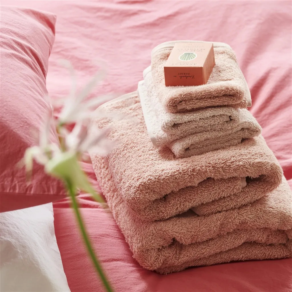 Loweswater Orchid Organic Cotton Towels