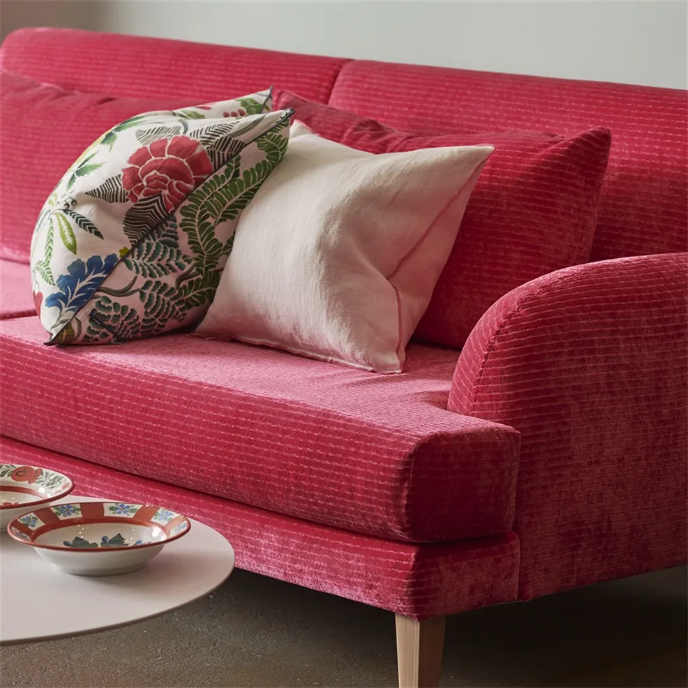 Brocart fuchsia