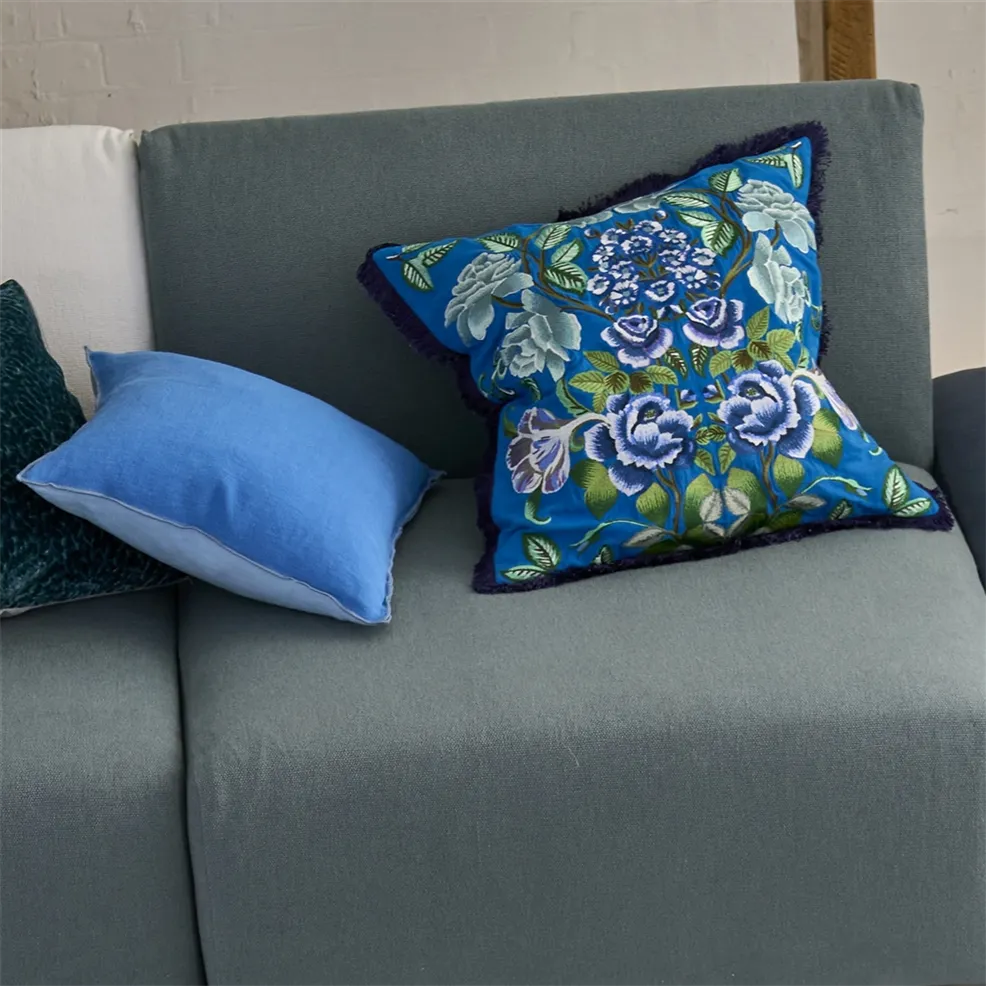 Eleonora embroidered cobalt