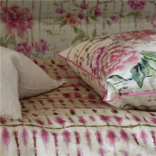 Load image into Gallery viewer, Kyoto Flower Coral cushion
