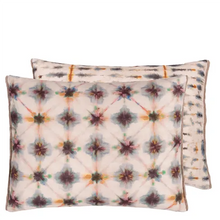 Load image into Gallery viewer, Shibori slate cotton cushion