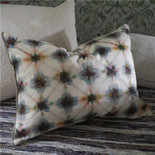 Load image into Gallery viewer, Shibori slate cotton cushion