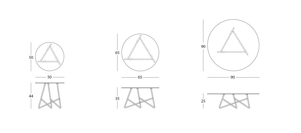Ermione outdoor coffe table