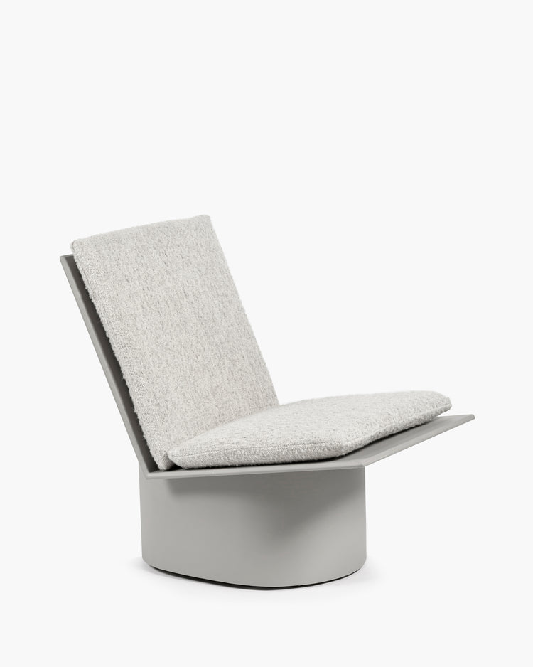 Lounge Chair Grey Valerie Outdoor