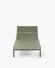 Carregar imagem no visualizador da galeria, Sun lounger aluminium eucalyptus green - August