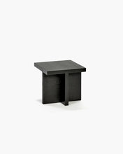 Carregar imagem no visualizador da galeria, Side table Square Black Rudolph