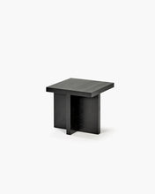 Carregar imagem no visualizador da galeria, Side table Square Black Rudolph