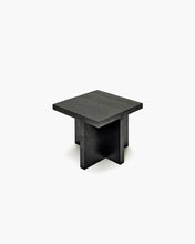 Carregar imagem no visualizador da galeria, Side table Square Black Rudolph