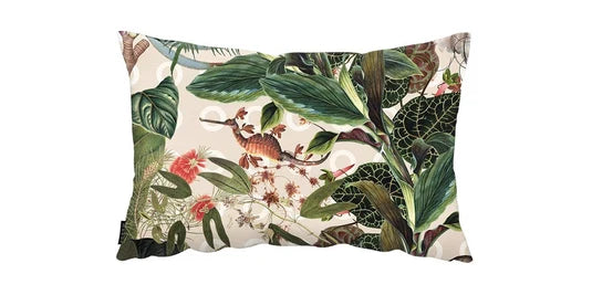 Menagerie Cushion - Ivory