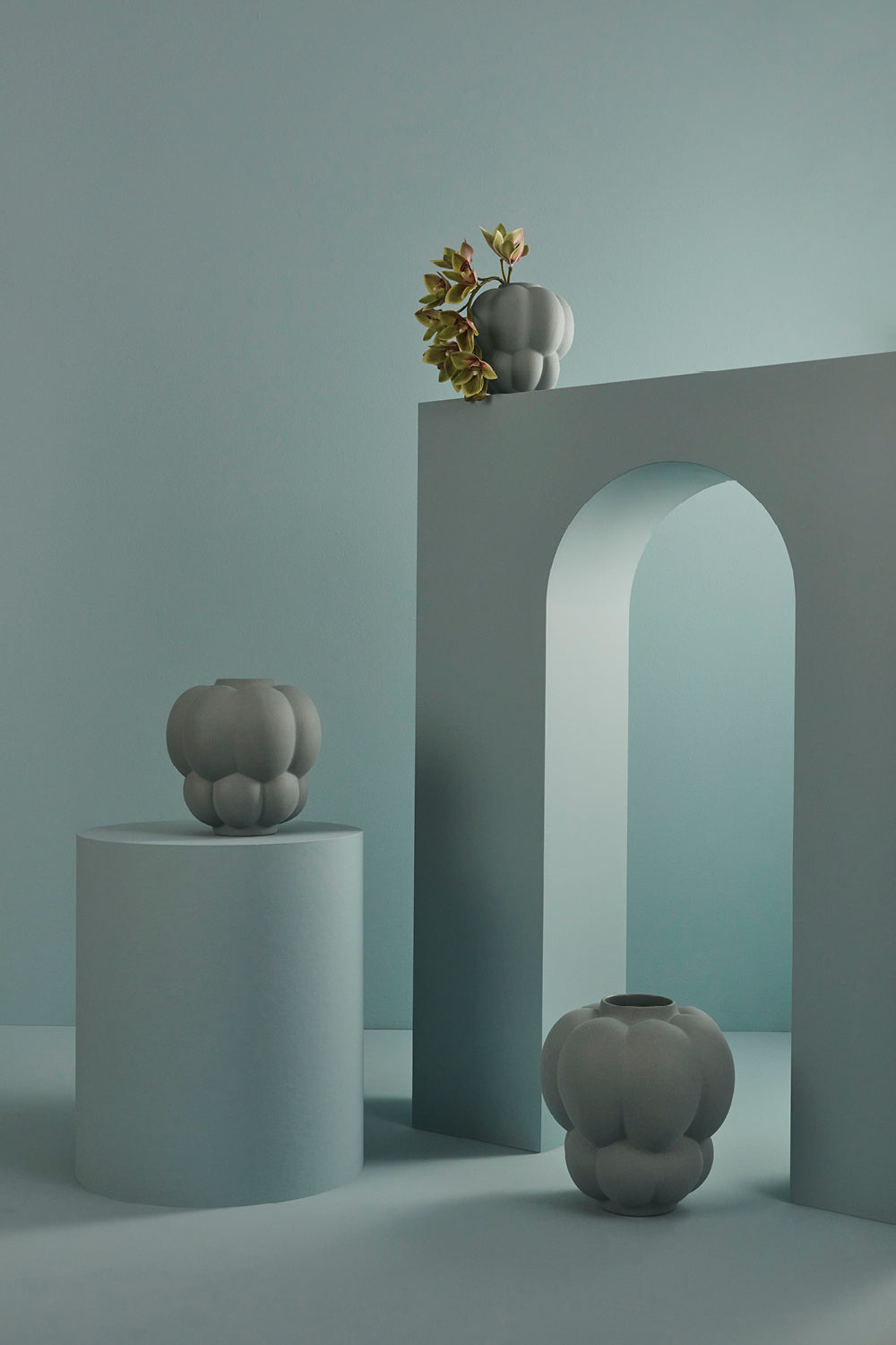 Uva Vase - pale mint