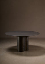 Load image into Gallery viewer, Stella Dining Table - Ash Veneer and Toast Oak (base)