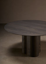 Load image into Gallery viewer, Stella Dining Table - Ash Veneer and Toast Oak (base)