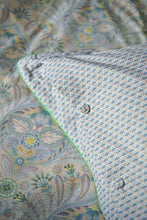 Load image into Gallery viewer, Alba square cushion blue