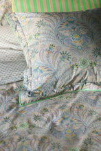 Load image into Gallery viewer, Alba square cushion blue