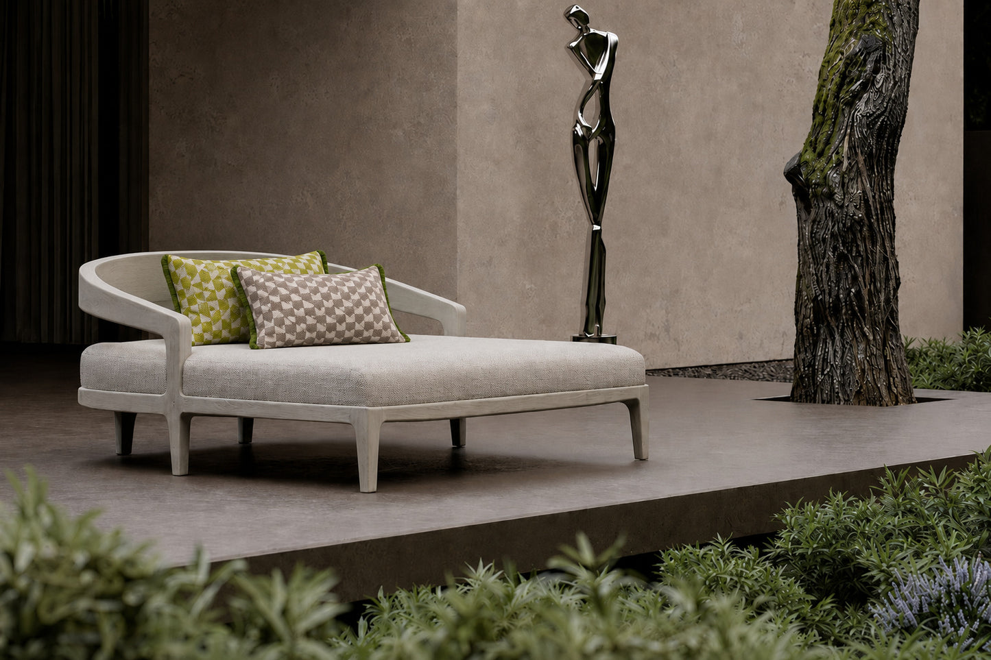 Tarakan Birch Cushion