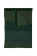 Carregar imagem no visualizador da galeria, Blockstripe throw green