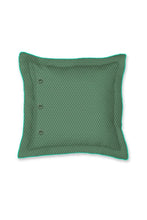 Load image into Gallery viewer, Cece Fiore square cushion green
