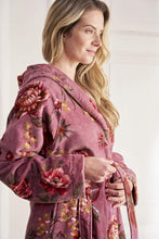 Load image into Gallery viewer, Bathrobe Secret Garden Mauve