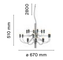 Carregar imagem no visualizador da galeria, Chandelier 2097
