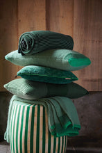 Carregar imagem no visualizador da galeria, Blockstripe throw green