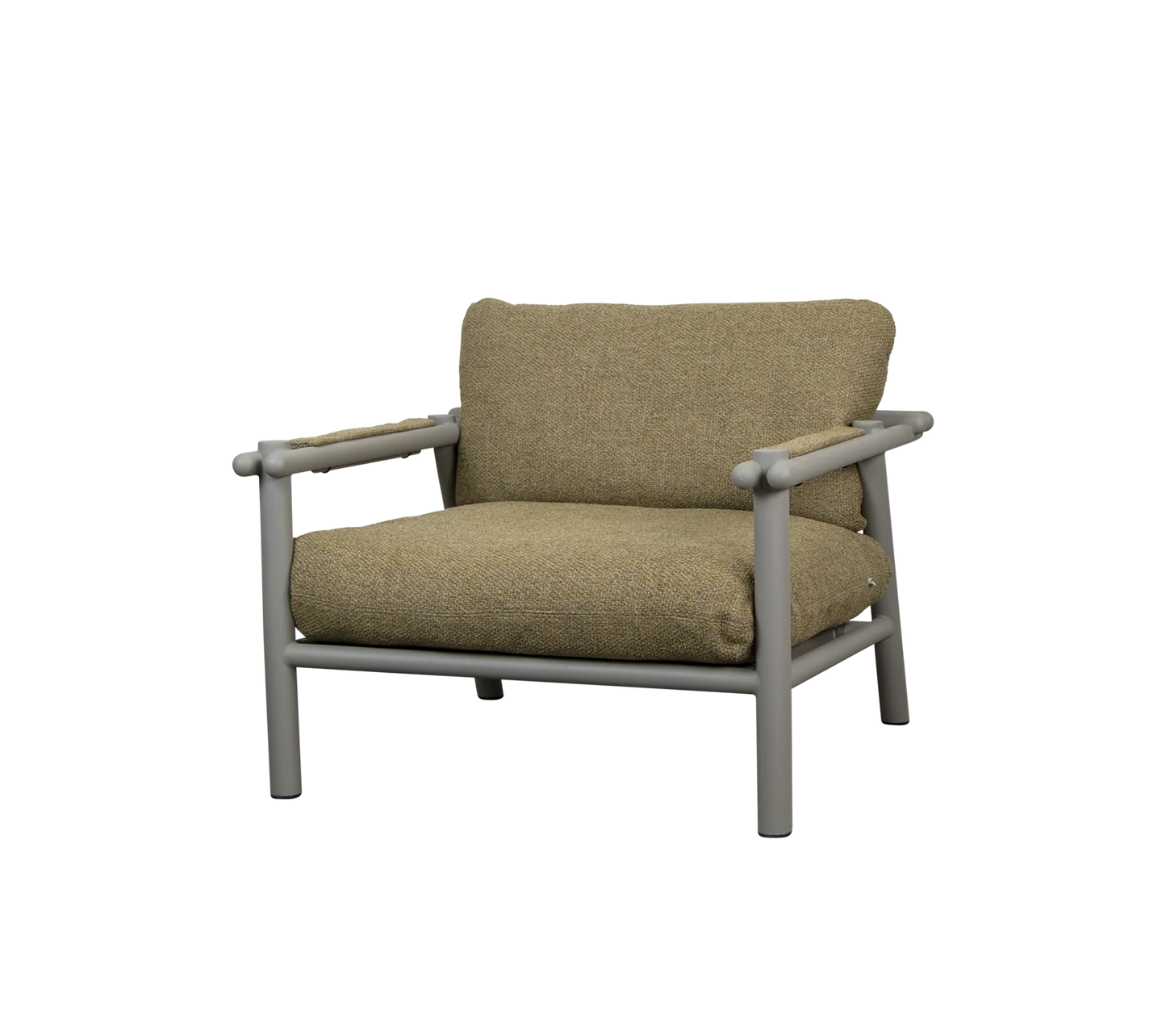 Sticks lounge chair - aluminium