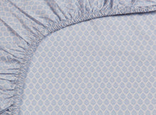 Carregar imagem no visualizador da galeria, Thousand leaves - fitted sheets blue