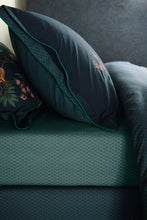 Carregar imagem no visualizador da galeria, Thousand leaves - fitted sheets blue grey