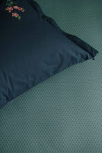 Carregar imagem no visualizador da galeria, Thousand leaves - fitted sheets blue grey