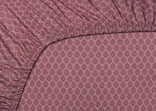Carregar imagem no visualizador da galeria, Thousand leaves - fitted sheets mauve